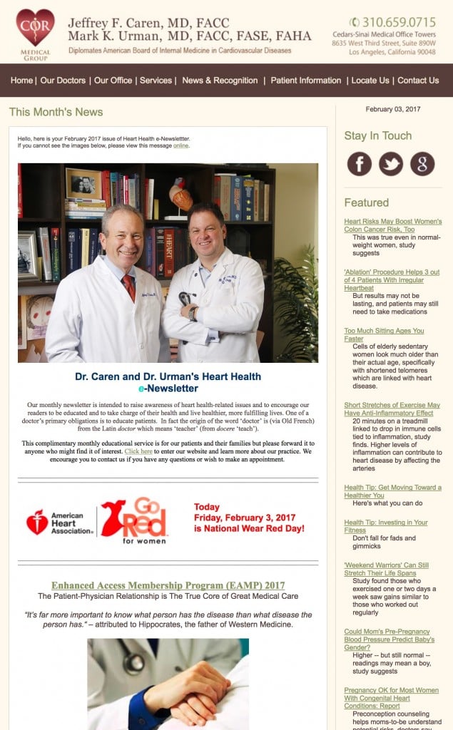 Heart Health e News February 2017 American Heart Month 635x1024