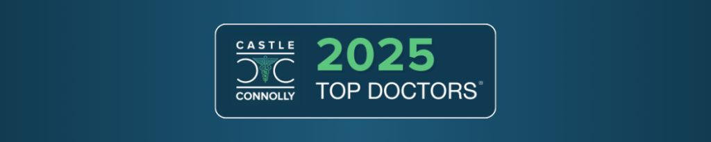 Castle Connolly Top Doctor 2025 Horizontal